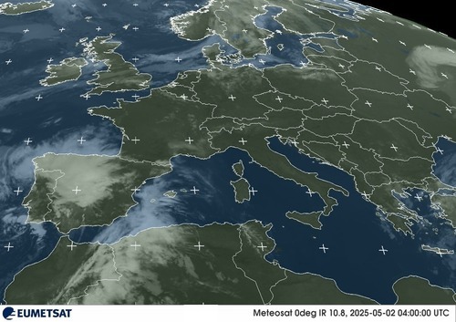 imagem de satélite Espanha!