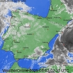 imagens de satélite de Portugal