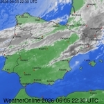 imagens de sat&eacute;lite de Portugal