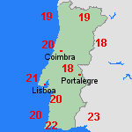 previsão Seg, 05-05 Portugal