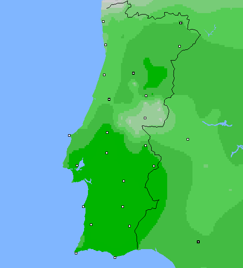 nuvens Portugal
