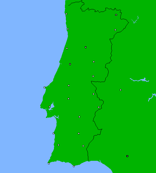 precipita&ccedil;&atilde;o-24 h. Portugal