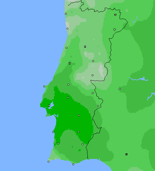 nuvens Portugal